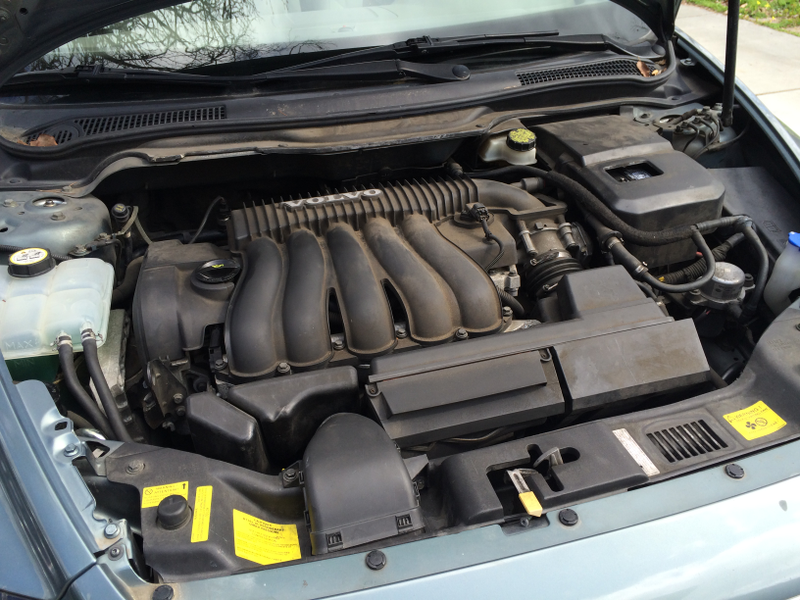 The V50 is similarly filthy—any tips for engine bay cleaning?